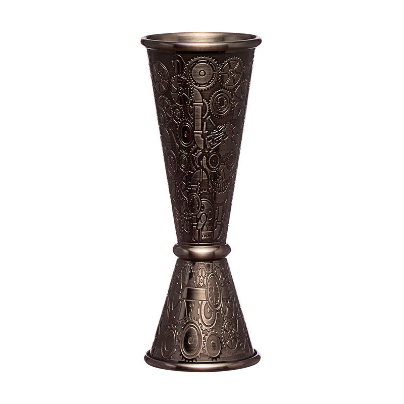 Премиум 304 нержавеющая сталь Jigger Премиум и тяжелая работа 2 OZ 1 OZ с размерами внутри